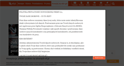 Desktop Screenshot of nf.pl